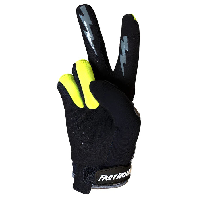Fasthouse Speed Style Remnant Glove - Black-Hi Viz