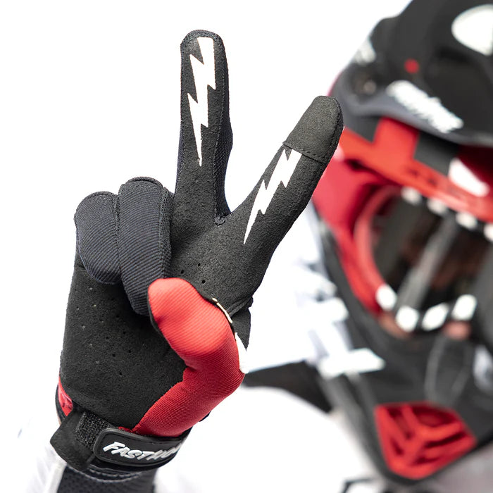 Fasthouse Speed Style Remnant Glove - Red-Black