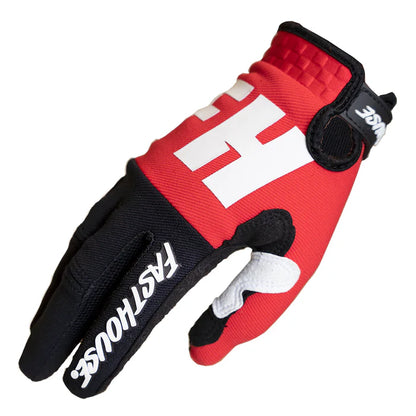 Fasthouse Speed Style Remnant Glove - Red-Black