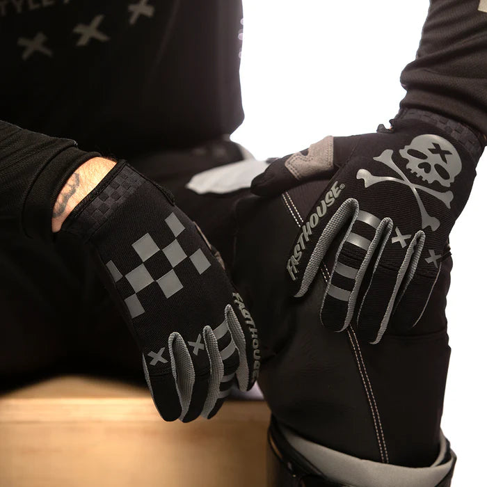 Fasthouse Speed Style Rufio Glove - Youth - Black-Gray