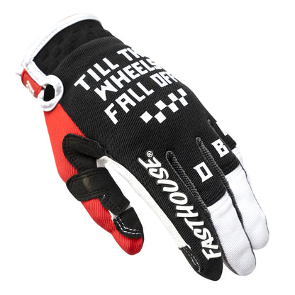 Fasthouse Speed Style Twitch Glove - Youth - Black-Red
