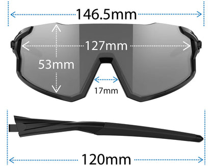 Tifosi Stash Clarion FotoTec Lens Sunglasses - Matt Gunmetal