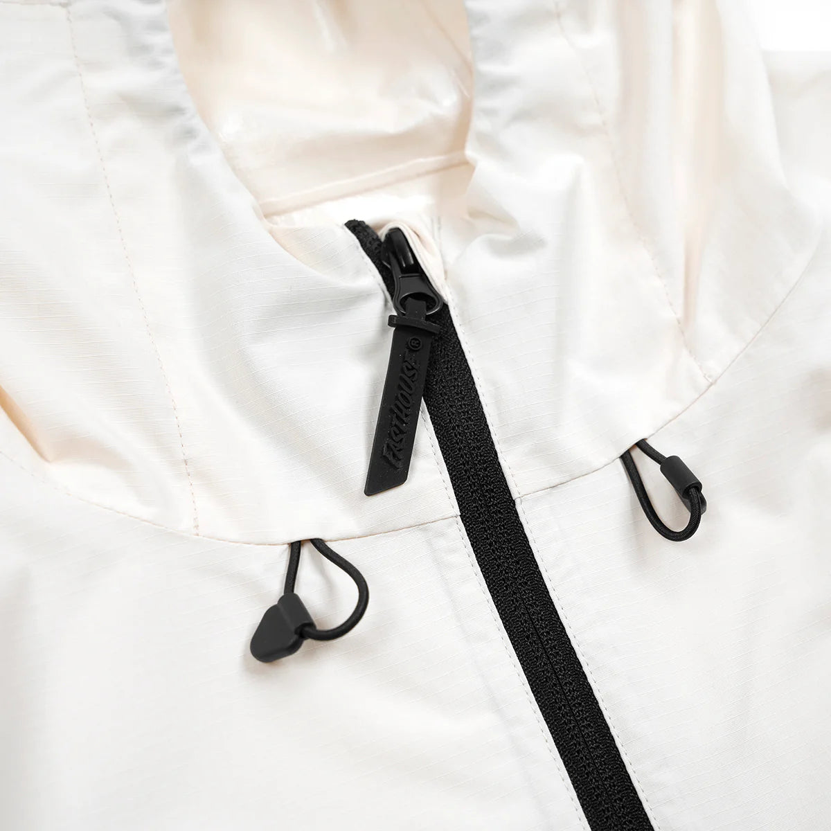 Fasthouse Statement Packable Windbreaker - Natural-Black