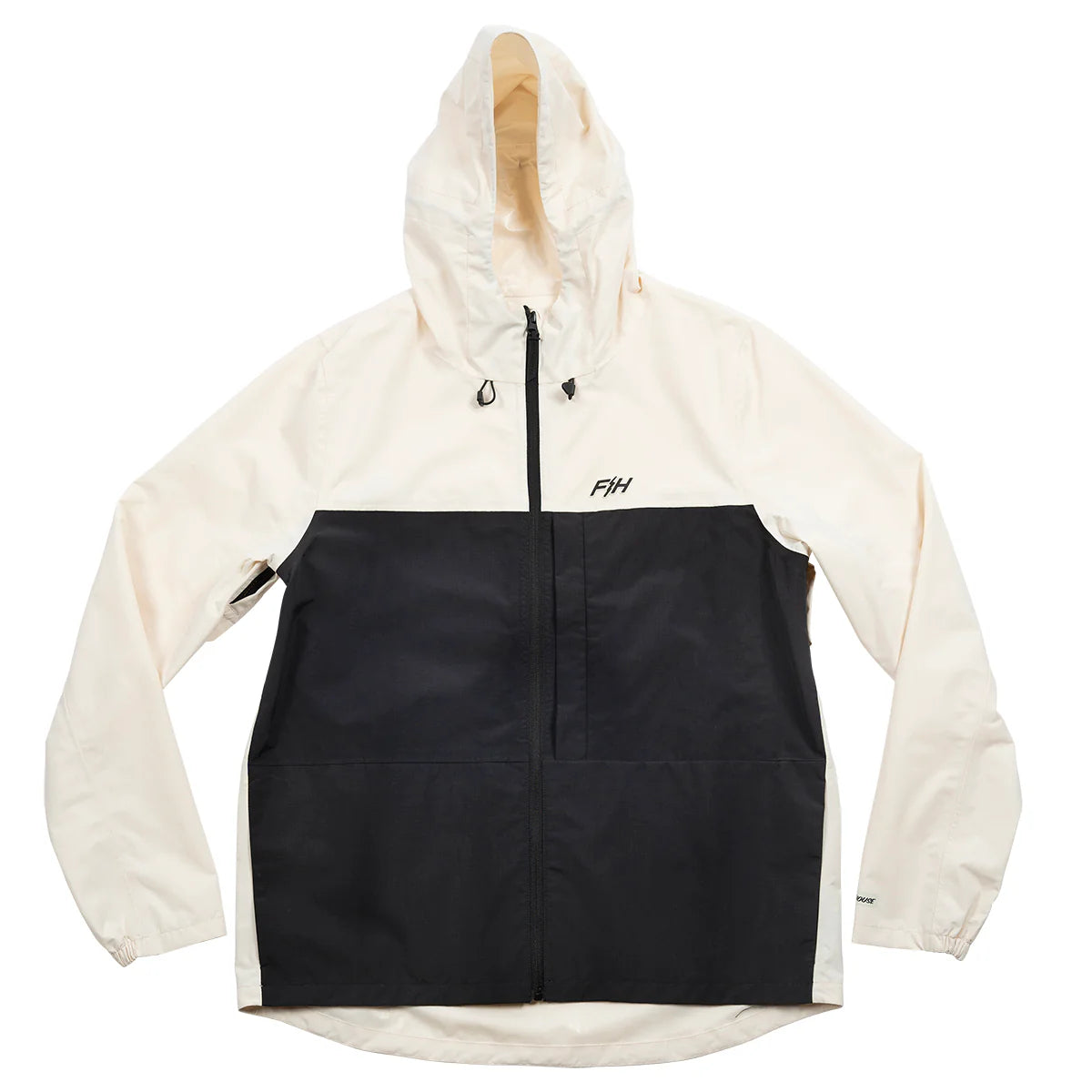 Fasthouse Statement Packable Windbreaker - Natural-Black