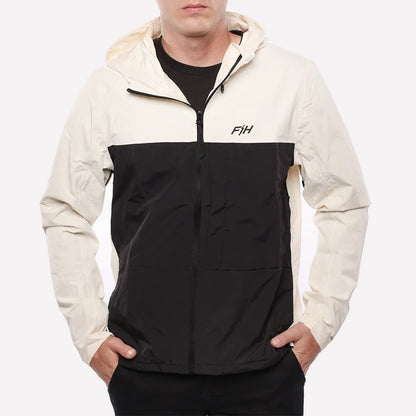 Fasthouse Statement Packable Windbreaker - Natural-Black