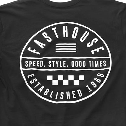 Fasthouse Statement Long Sleeve Tee - Black