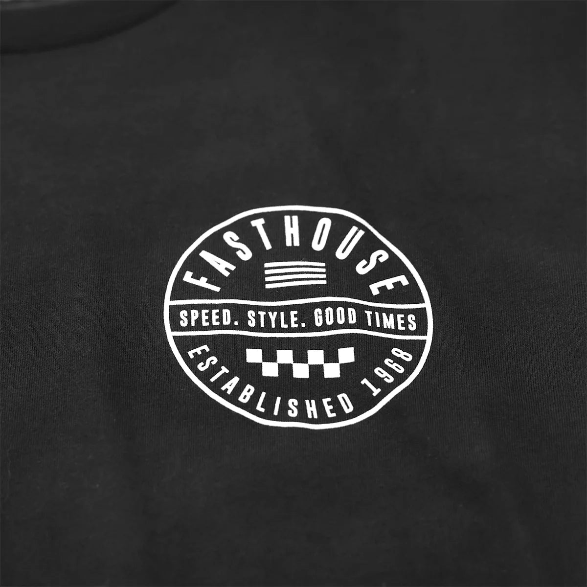 Fasthouse Statement Long Sleeve Tee - Black
