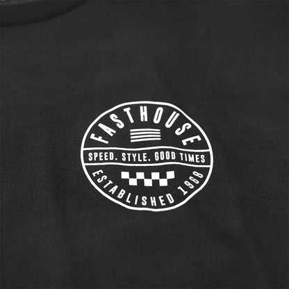Fasthouse Statement Long Sleeve Tee - Black