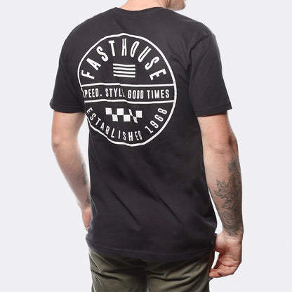 Fasthouse Statement Long Sleeve Tee - Black