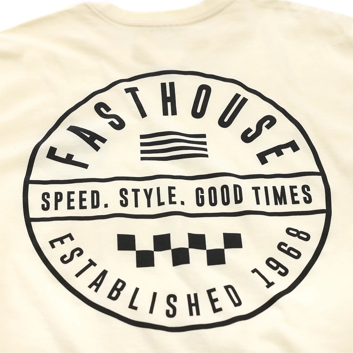 Fasthouse Statement Long Sleeve Tee - White