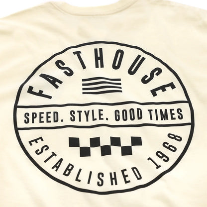 Fasthouse Statement Long Sleeve Tee - White