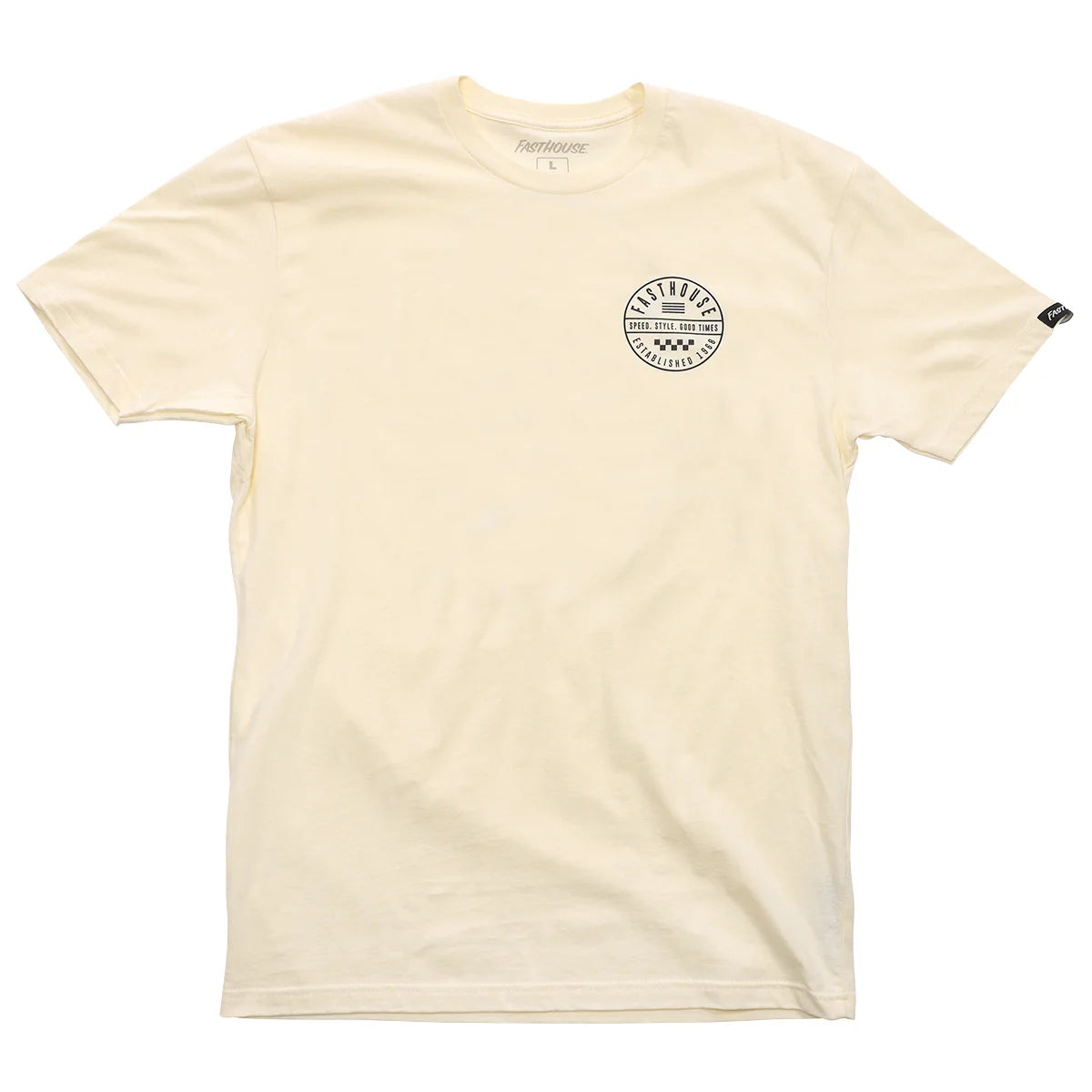 Fasthouse Statement Long Sleeve Tee - White