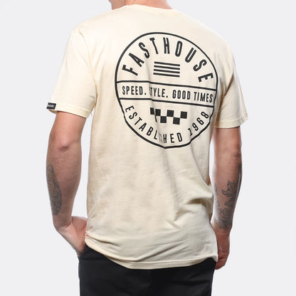 Fasthouse Statement Long Sleeve Tee - White