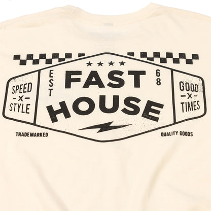 Fasthouse Station Tee - Natural