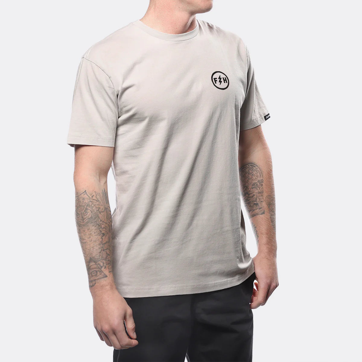 Fasthouse Stray Tee - Light Gray