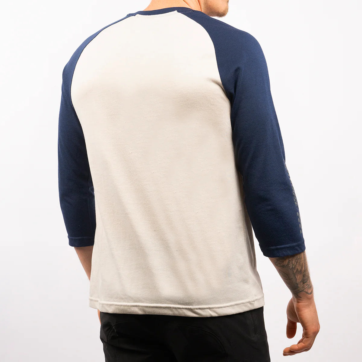 Fasthouse Swift Raglan Tech Tee - Mignight Navy-Cream
