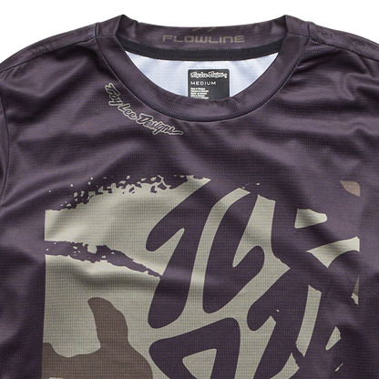 Troy Lee Designs Flowline Long Sleeve MTB Jersey - Youth - Confined - Black
