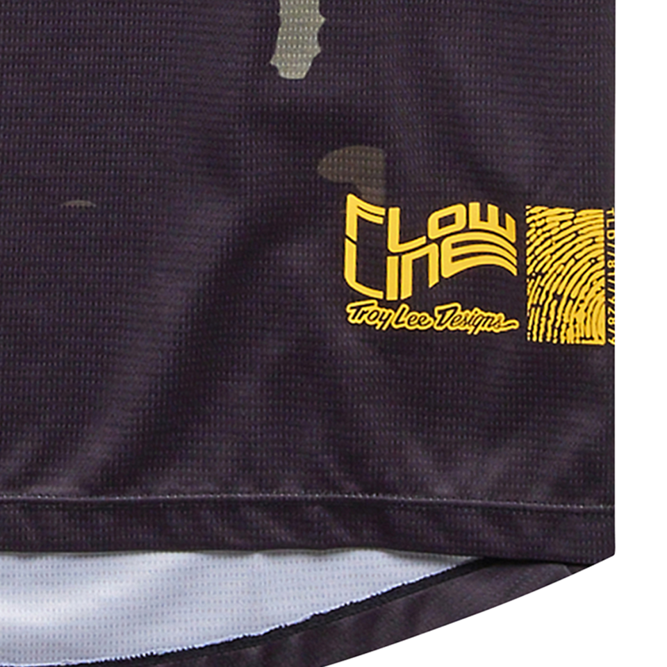 Troy Lee Designs Flowline Long Sleeve MTB Jersey - Youth - Confined - Black