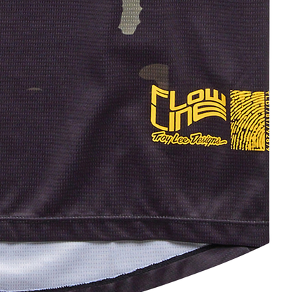 Troy Lee Designs Flowline Long Sleeve MTB Jersey - Youth - Confined - Black