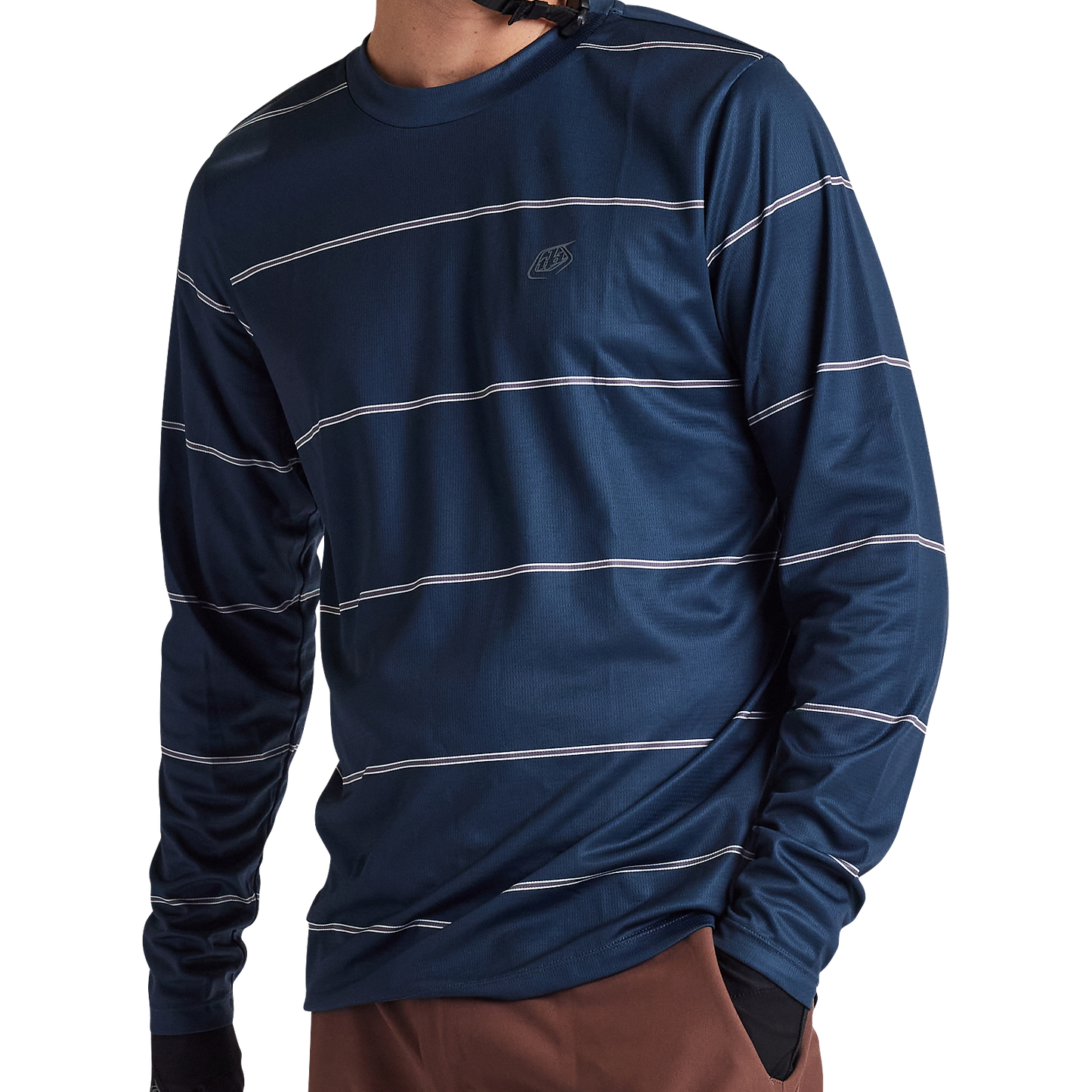 Troy Lee Designs Flowline Long Sleeve MTB Jersey - Revert - Midnight