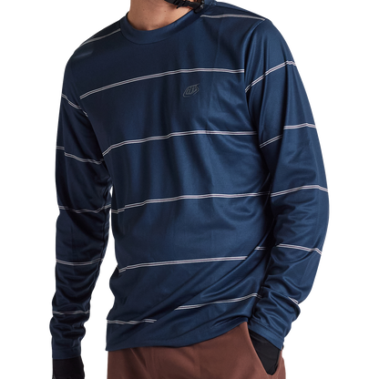 Troy Lee Designs Flowline Long Sleeve MTB Jersey - Revert - Midnight