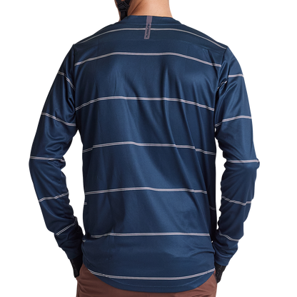 Troy Lee Designs Flowline Long Sleeve MTB Jersey - Revert - Midnight