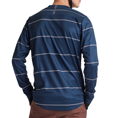 Troy Lee Designs Flowline Long Sleeve MTB Jersey - Revert - Midnight