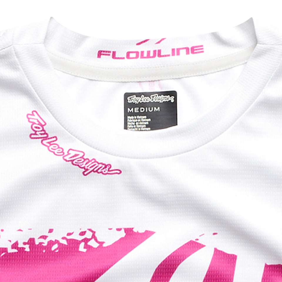 Troy Lee Designs Flowline Short Sleeve MTB Jersey - Youth - Confined - Mist