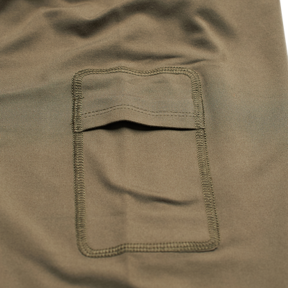 Troy Lee Designs Ruckus Long Sleeve Ride Tee - Bolts - Fangs - Olive