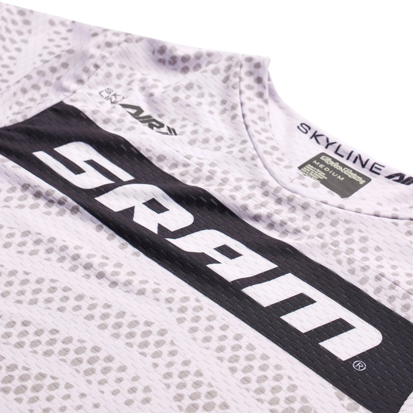 Troy Lee Designs Skyline Air Short Sleeve MTB Jersey - SRAM Roots - Cement