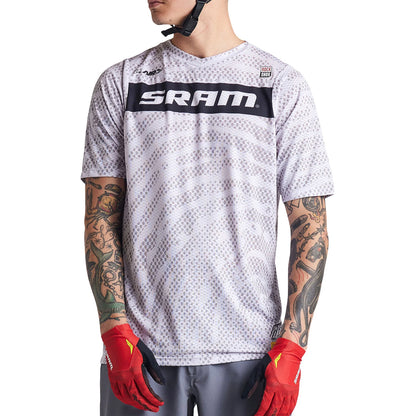 Troy Lee Designs Skyline Air Short Sleeve MTB Jersey - SRAM Roots - Cement