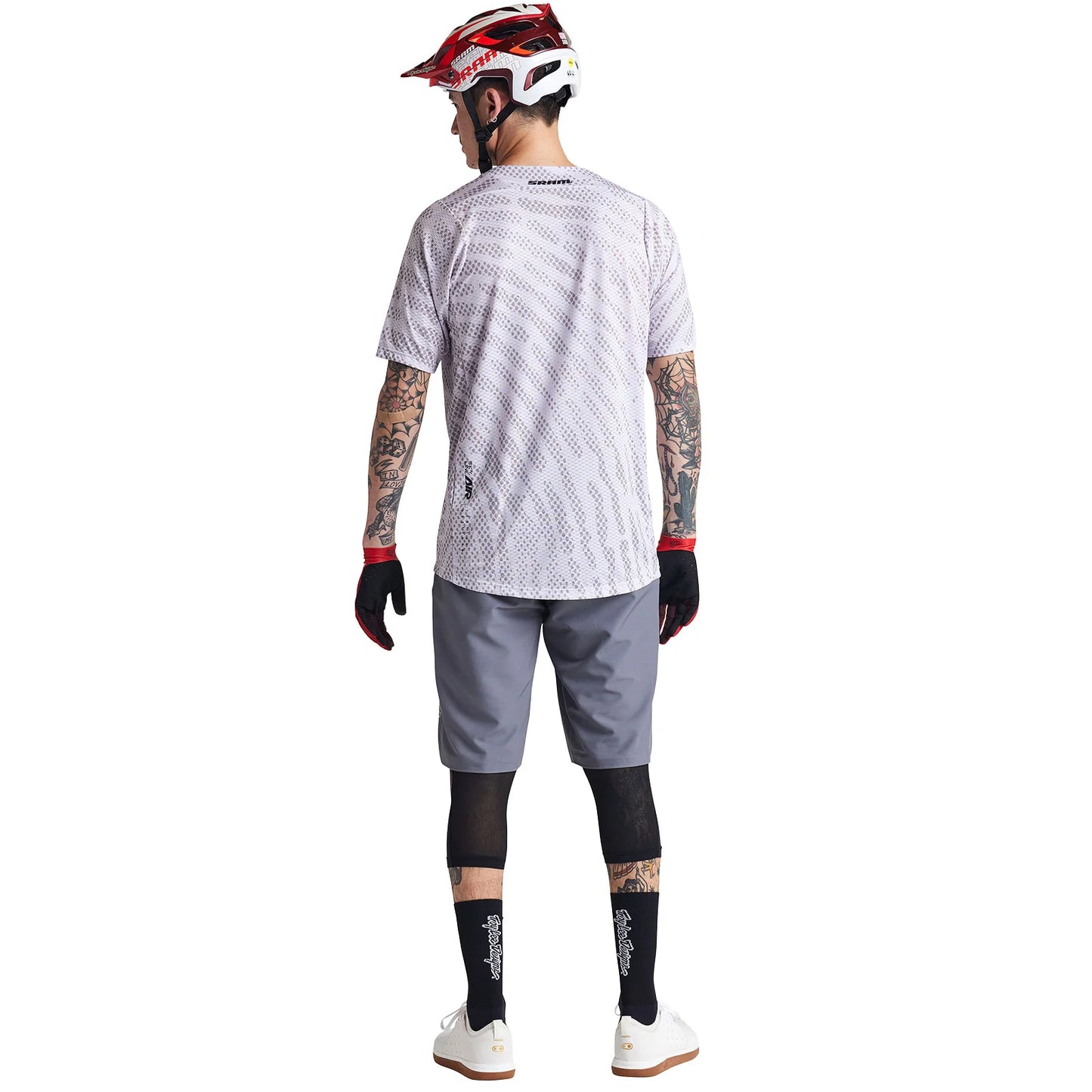 Troy Lee Designs Skyline Air Short Sleeve MTB Jersey - SRAM Roots - Cement