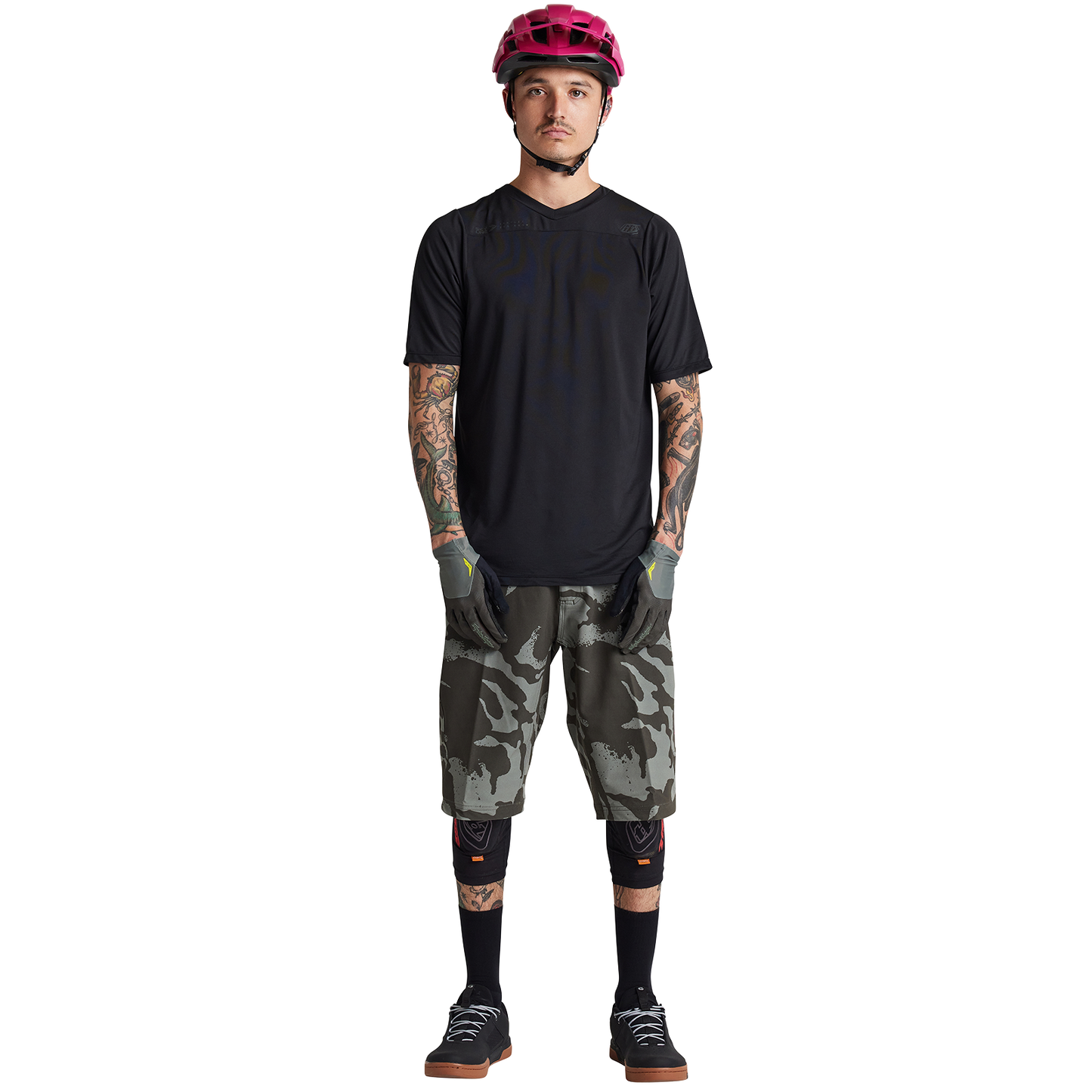 Troy Lee Designs Skyline Short Sleeve MTB Jersey - Black