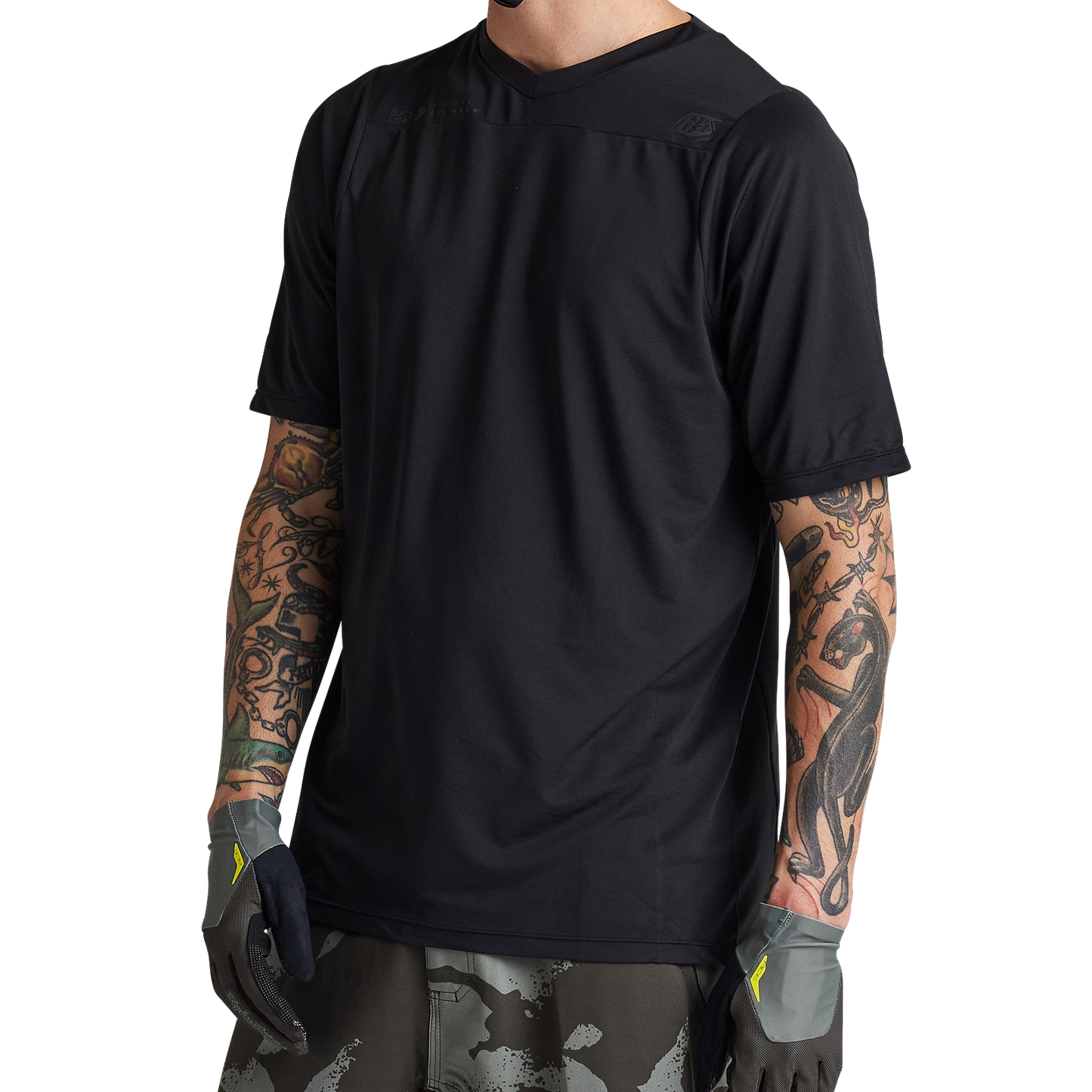 Troy Lee Designs Skyline Short Sleeve MTB Jersey - Black