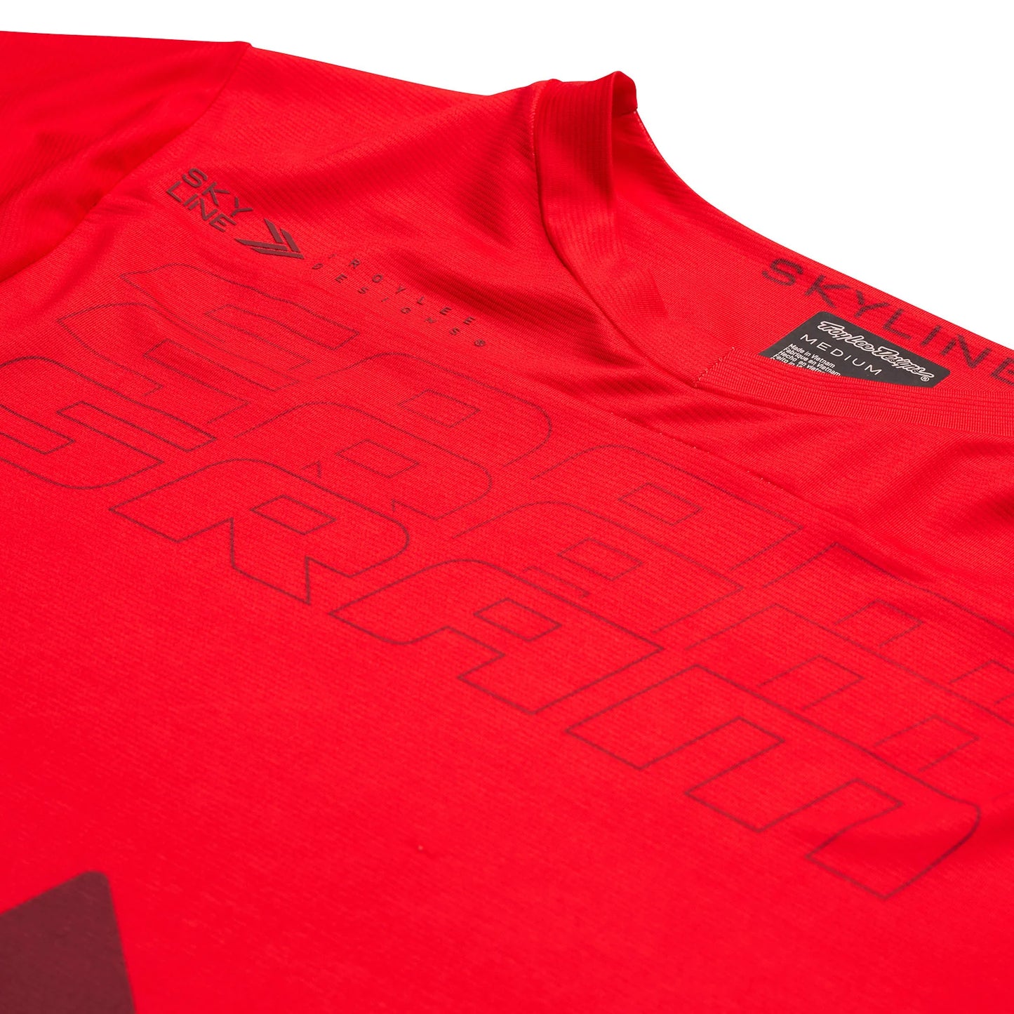 Troy Lee Designs Skyline Short Sleeve MTB Jersey - SRAM Eagle One - Fiery Red