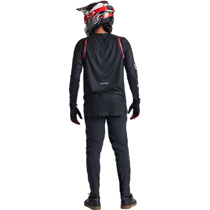 Troy Lee Designs Sprint Ultra Long Sleeve MTB Jersey - Pinned - Black