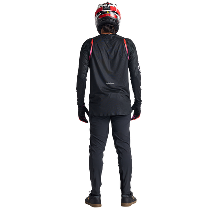 Troy Lee Designs Sprint Ultra Long Sleeve MTB Jersey - Pinned - Black