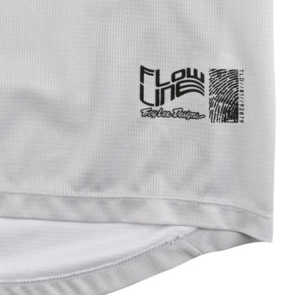 Troy Lee Designs Flowline Short Sleeve MTB Jersey - Youth - Aircore - Cement