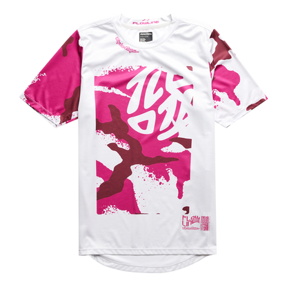 Troy Lee Designs Flowline Short Sleeve MTB Jersey - Youth - Confined - Mist