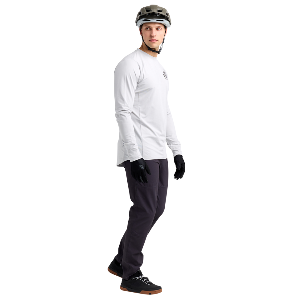 Troy Lee Designs Ruckus Long Sleeve Ride Tee - Art and Speed - Mist