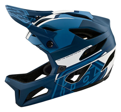 Troy Lee Designs Stage Full Face Helmet with MIPS - Vector - Blue