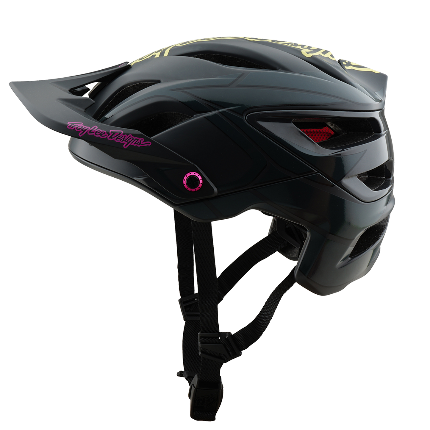 Troy Lee Designs A3 MTB Helmet - Ghostwing - Charcoal
