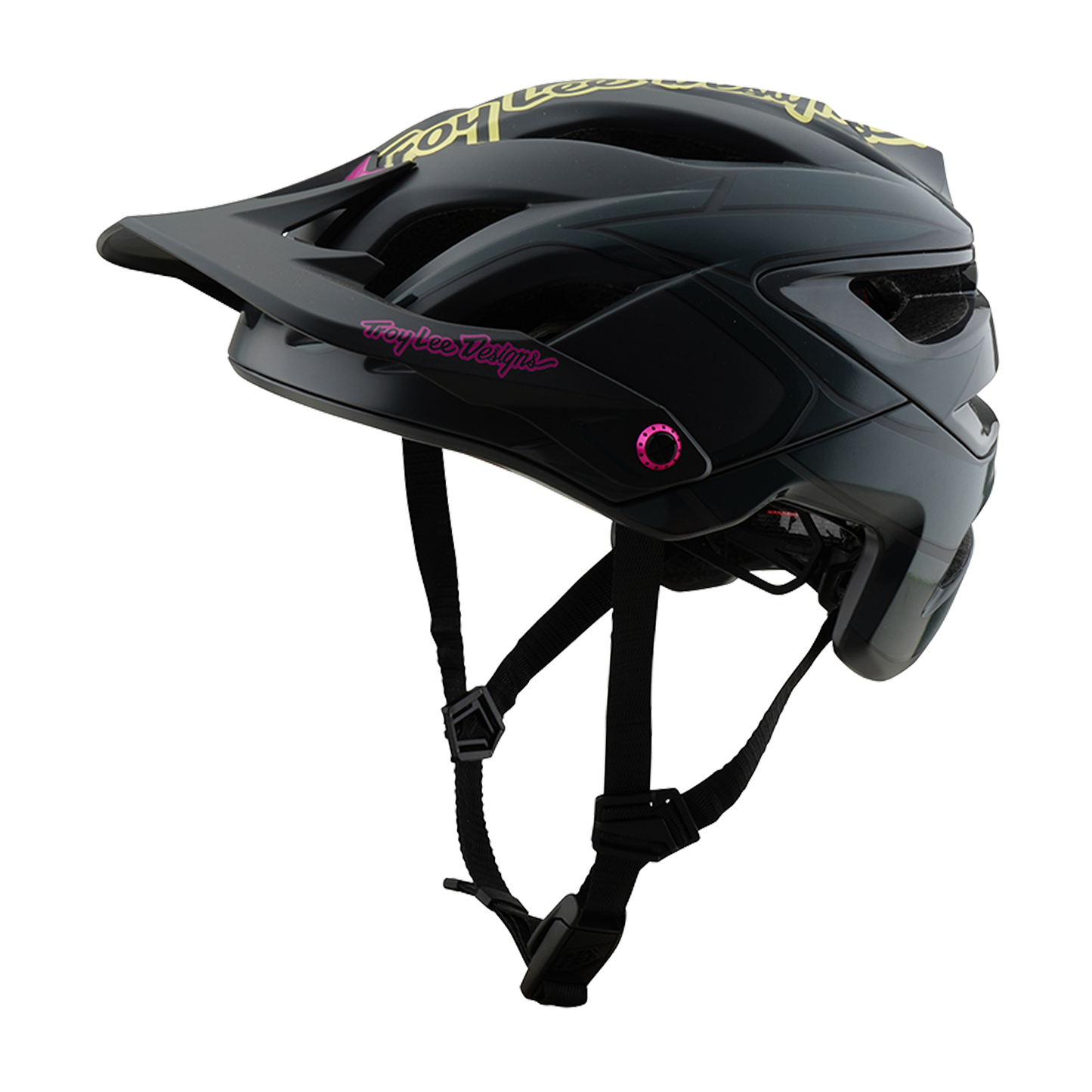Troy Lee Designs A3 MTB Helmet - Ghostwing - Charcoal