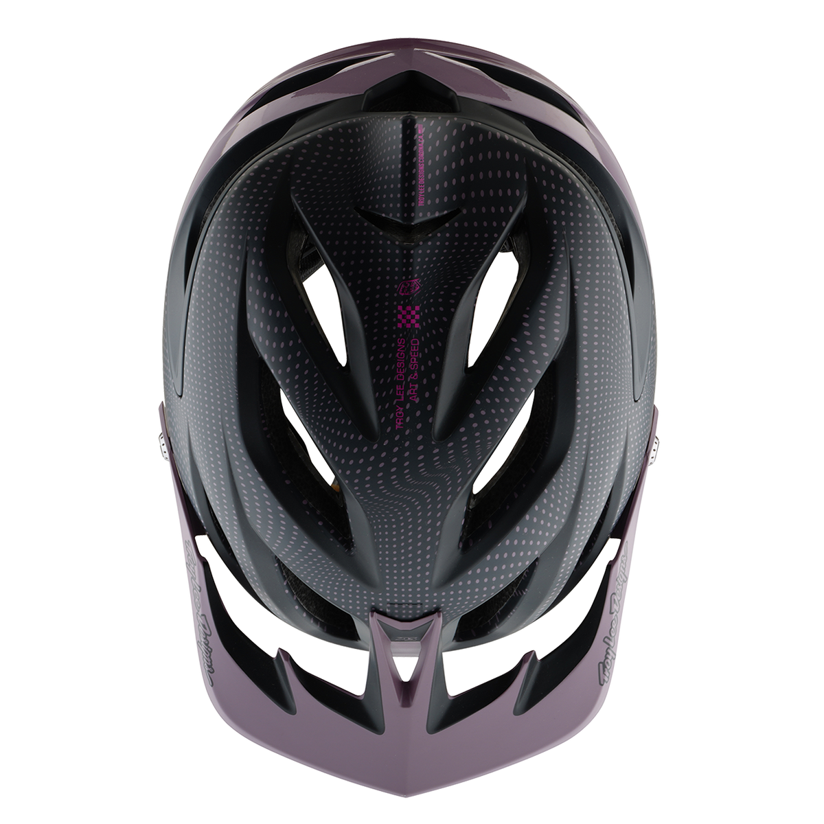 Troy Lee Designs A3 MTB Helmet - Halo - Purple