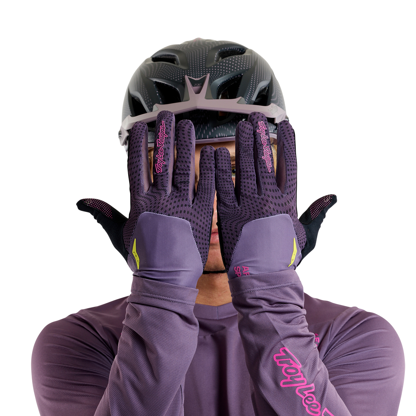 Troy Lee Designs Ace 2.0 MTB Glove - Radioscape - Deep Purple