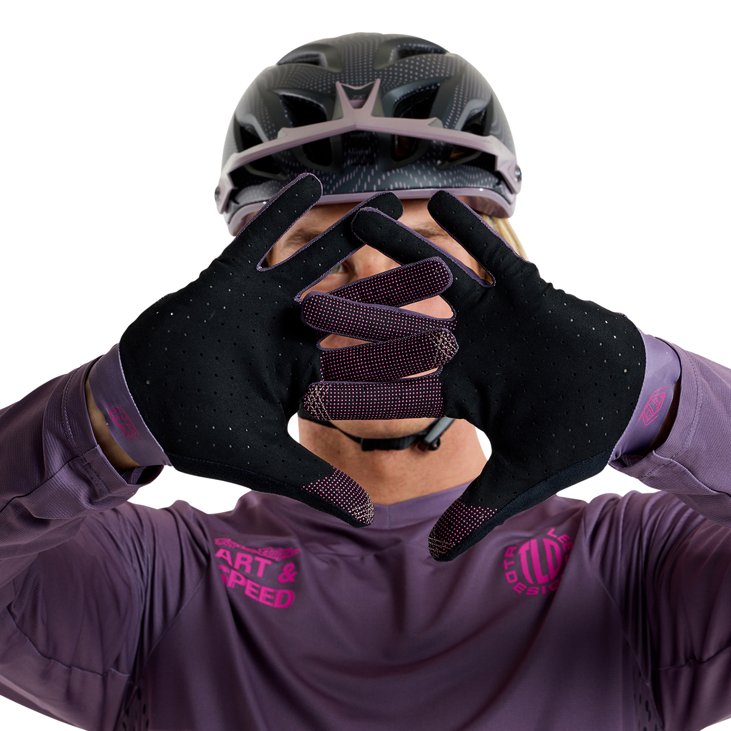 Troy Lee Designs Ace 2.0 MTB Glove - Radioscape - Deep Purple