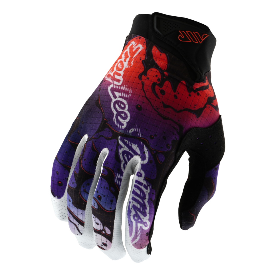 Troy Lee Designs Air MTB Glove - Drip - Black-Purple