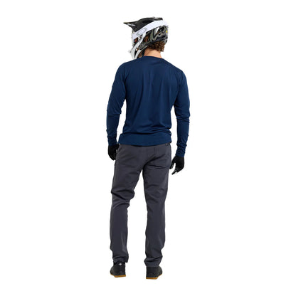 Troy Lee Designs Ruckus Long Sleeve Ride Tee - Gravity Club - Midnight
