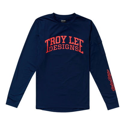 Troy Lee Designs Ruckus Long Sleeve Ride Tee - Gravity Club - Midnight