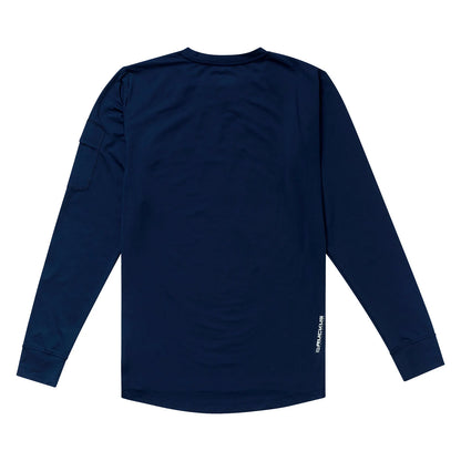 Troy Lee Designs Ruckus Long Sleeve Ride Tee - Gravity Club - Midnight